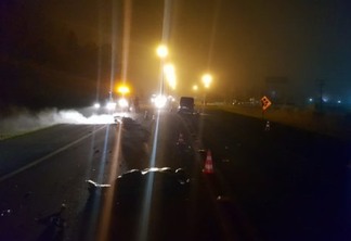 Motociclista morre em acidente na BR-277 em Cascavel-PR