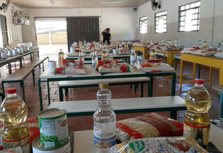 Escolas se preparam para mais uma entrega de alimentos da merenda