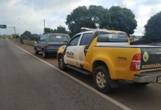 PRE de Cascavel recupera carro roubado durante ações da Operação Metrópolis