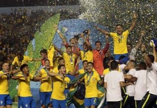 Brasil vence México de virada, com gol nos acréscimos do 2º tempo na Copa do Mundo Sub 17 - Foto:Agência Brasil