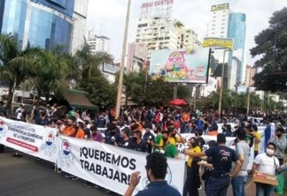 Fronteira: até prefeitura adere a greve geral em Cidade do Leste nesta terça
