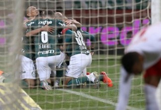 Palmeiras celebra vaga e invencibilidade