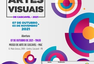 Museu de Arte de Cascavel apresenta nesta quinta-feira a 5ª Mostra Panorama das Artes Visuais de Cascavel