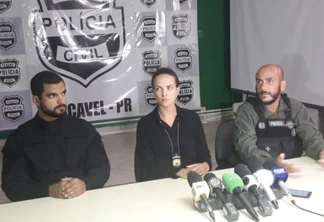 Polícia Civil dá detalhes de ação que libertou três pessoas de sequestro em Cascavel