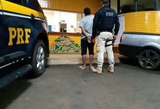 PRF prende homem com 205 quilos de maconha em Terra Roxa (PR)