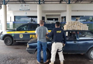 PRF apreende 200 quilos de maconha que seriam entregues no interior de São Paulo