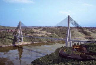 Ponte bancada por Itaipu já atrai atenção de grandes investidores para o Porto Meira