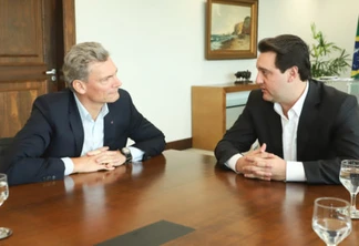 Governador recebe presidente da montadora Audi do Brasil