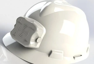 Licenciado para produção no Brasil desde 2016, o capacete com sensor elétrico da Copel é agora um produto patenteado internacionalmente.  -  Foto: Divulgação Copel