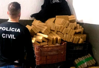 Polícia Civil apreende 7,7 toneladas de maconha em quatro dias