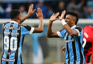 Grêmio bate o Athletico-PR e abre vantagem nas semis da Copa do Brasil