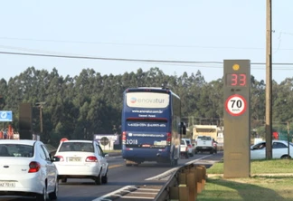 Marginais da BR-277 entre o trevo da Portal até o viaduto Arlindo Carelli estarão em obras a partir de segunda-feira