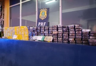 PRF apreende 238 quilos de cocaína e crack em Santa Terezinha de Itaipu (PR)