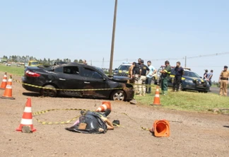 Fluence ficou destruído após capotar; Everton morreu na hora