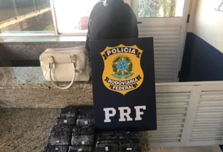 PRF apreende munições em bolsas de mão de casal