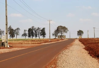 Obras na rodovia quase finalizadas 
Foto:Assessoria