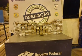 Mais de 160 tabletes de maconha são apreendidos na Ponte Internacional da Amizade