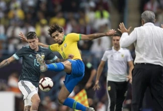 Brasil perde para a Argentina em jogo preparatório