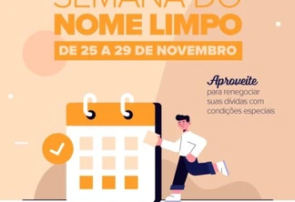 Semana do Nome Limpo, realizada pela AMIC, é oportunidade para renegociação de dívidas