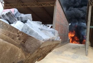 Polícia Federal realiza incineração recorde de sete toneladas de cocaína
