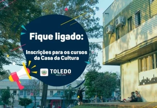 Casa da Cultura de Toledo divulga calendário para matrículas