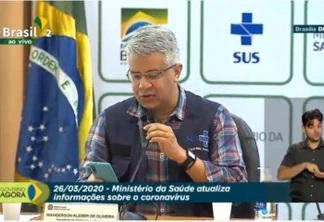 Ministério da Saúde atualiza para 77 mortos e 2.915 casos da covid-19 no Brasil