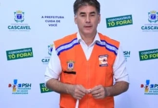 Após recorde diário, prefeito Paranhos fala sobre números de covid-19 em Cascavel