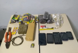 Homem é preso arremessando celulares e drogas na Cadeia Pública de Marechal