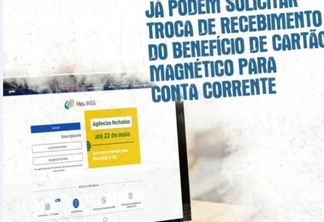 Mudança de pagamento para conta corrente já está disponível no Meu INSS