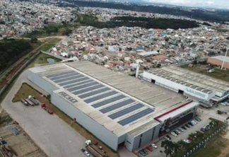 Siderúrgica recebe usina solar por meio de programa da Copel