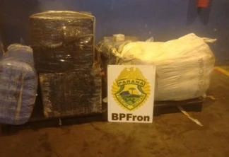 Policia Militar apreende contrabando de mercadorias do Paraguai