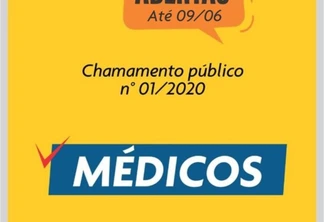 Inscrições para chamamento público de médicos para o Consamu terminam na próxima terça-feira