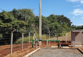 Novo poço dobra produção de água tratada em Santa Lúcia