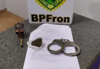 BPFron prende homens com maconha e com mandado de prisão por estupro