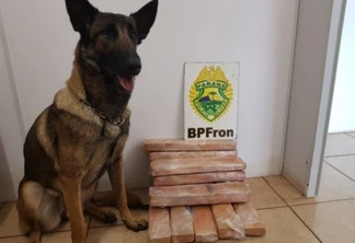 BPFron apreende menor viajando com maconha na mala em Marechal