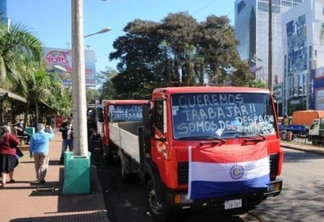 Aduana do Paraguai autoriza caminhões menores a transportarem pela fronteira