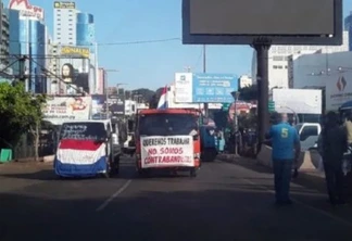 Cansados de pedir socorro sem serem ouvidos, caminhoneiros  anunciam greve na fronteira