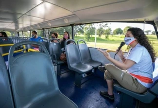 Visitantes aprovam medidas de segurança, na reabertura do turismo da Itaipu