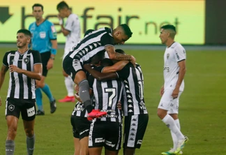 Vitória dá novo animo ao Botafogo. Foto: Vitor Silva/Botafogo. 

