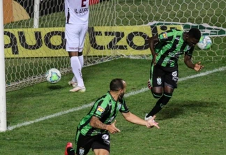 América garantiu vaga na quarta fase da Copa do Brasil. Foto: FErnando Moreno/AGIF