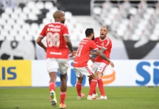 Boschilia comemora o gol do Inter no Engenhão. Foto: Ricardo Duarte