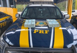 PRF apreende R$ 600 mil em veículo na BR-277 em Cascavel