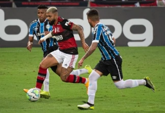Jogo equilibrado no Maracanã. Foto: Alexandre Vidal / Flamengo