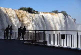 04/2019 - Foz do Iguaçu - Cataratas Foto: José Fernando Ogura/ANPr