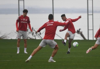 Com mudanças no ataque, inter jogo no Rio de Janeiro. Foto: Ricardo Duarte