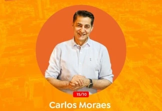 Eleições: Carlos Moraes será sabatinado pela AMIC nesta noite
