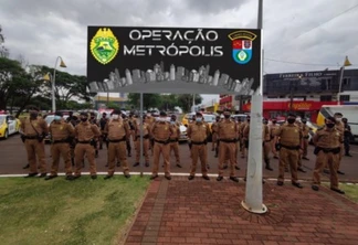 Polícia Militar recebe reforço para Operação Metrópolis III