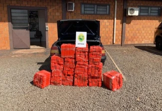 Homem é preso com 258 quilos de maconha em Entre Rios do Oeste