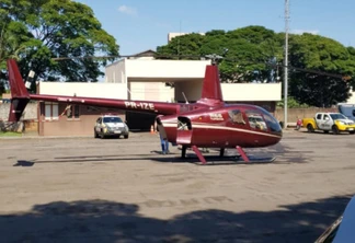 PM prende piloto de helicóptero carregado com droga