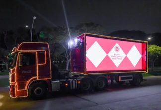Caravana Iluminada de Natal da Coca-Cola passa por Cascavel nesta terça-feira